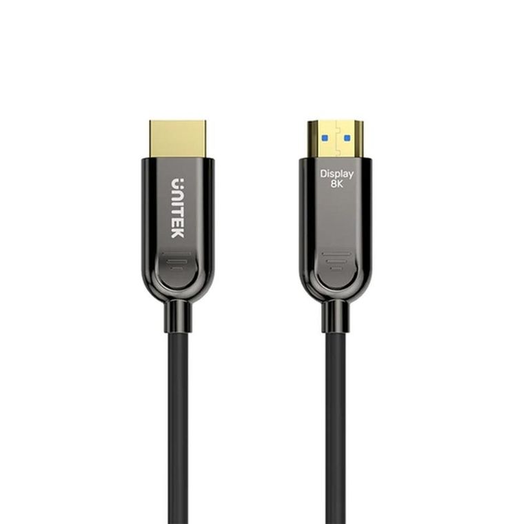 Unitek, kabel HDMI, optyczny, 2.1 AOC, 8K, 120HZ, 5m