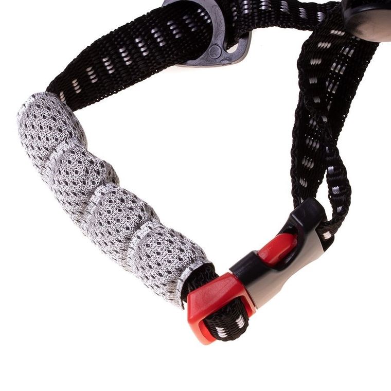 Uniwersalny kask rowerowy, czerwono-biały