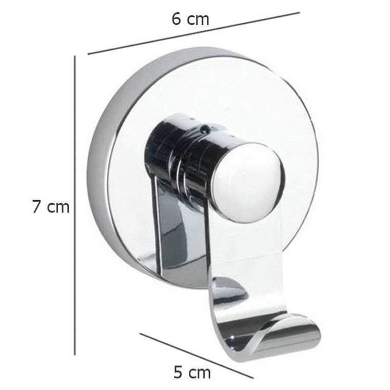Vacuum-Loc, srebrne, wieszaki na ręczniki