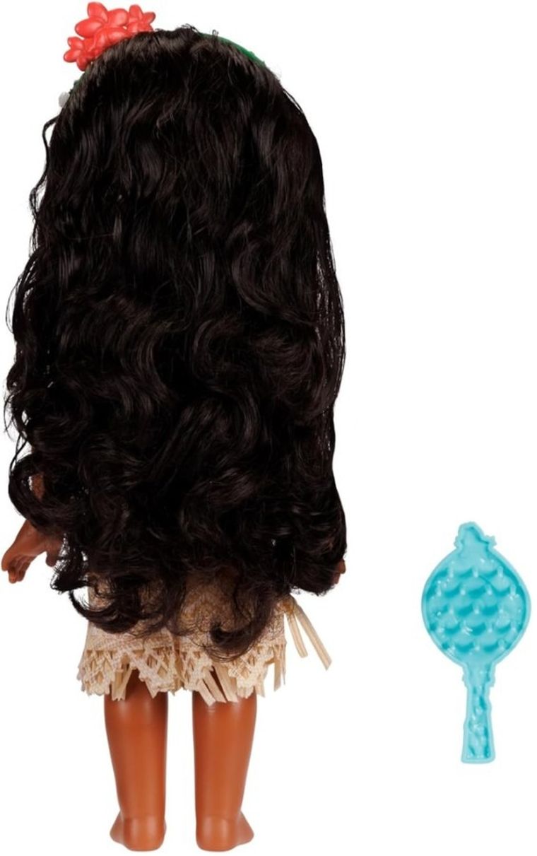 Vaiana, Moana, lalka, 35 cm, zestaw ze szczotką do włosów