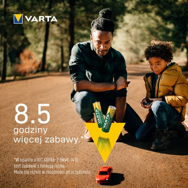 VARTA, Ready2Use, zestaw akumulatorków AA, 2600 mAh, Ni-MH