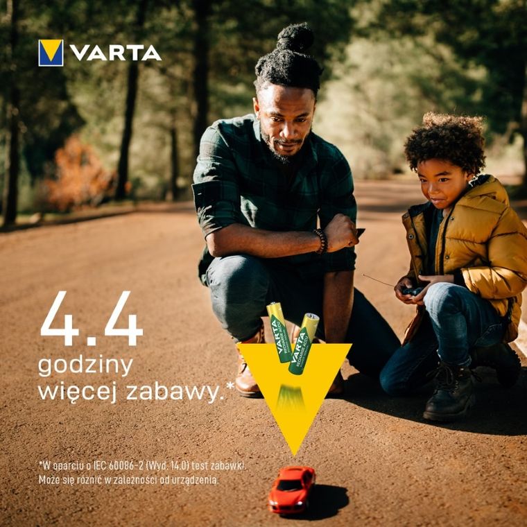VARTA, Ready2Use, zestaw akumulatorków AAA, 1000 mAh, Ni-MH