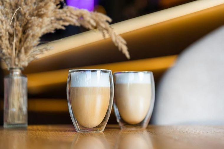 Vialli Design, Noa, komplet 2 szklanek wysokich z podwójną ścianką, 360 ml