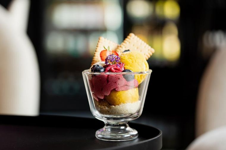 Vialli Design, pucharek do deserów z podwójną ścianką, Soho, 250 ml, 2 szt.