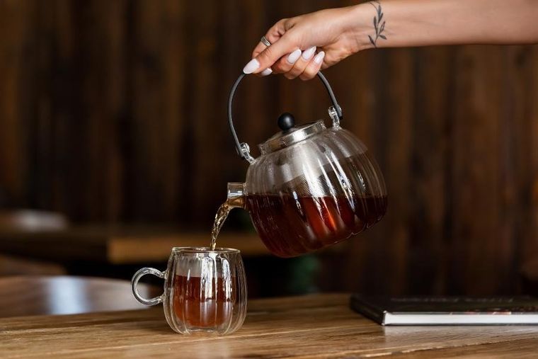 Vialli Design, Volare, zaparzacz do herbaty, srebrny, 1000 ml, 1753