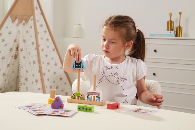 Viga, Klocki do układania, Roboty