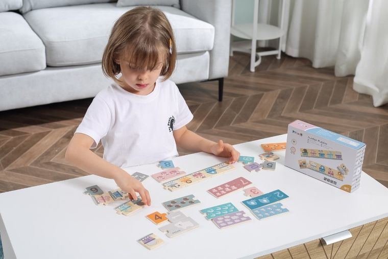 Viga, PolarB, Liczby, puzzle, 31 elementów