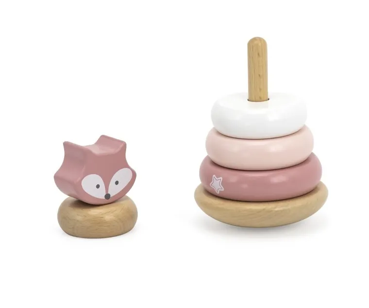 Viga, PolarB, zestaw do ciągnięcia i piramidka, lis