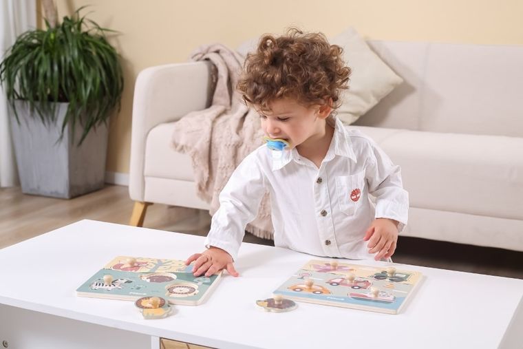 Viga, PolarB, Zwierzęta, puzzle z uchwytami