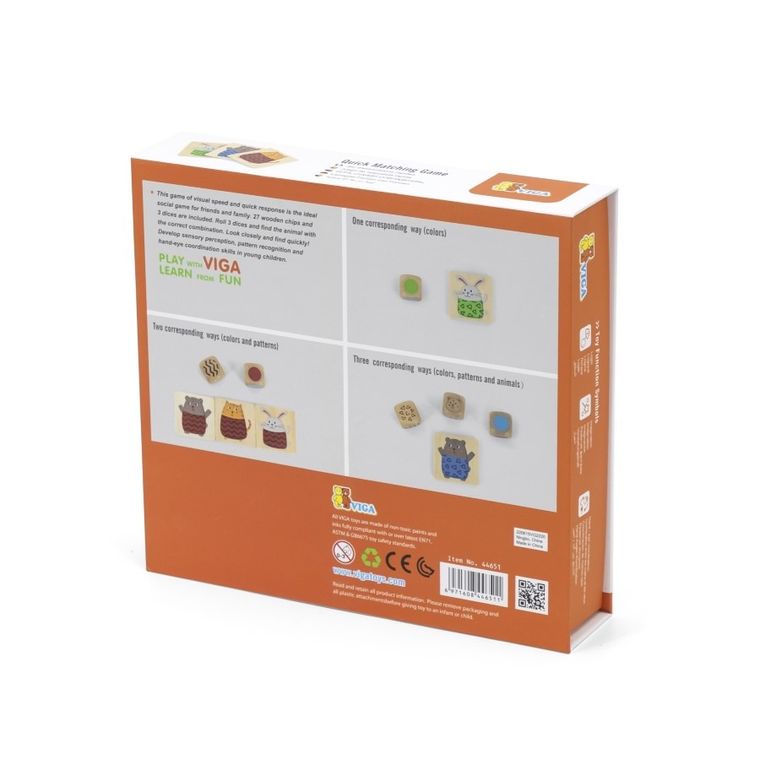 Viga, Szybko dopasuj, gra edukacyjna
