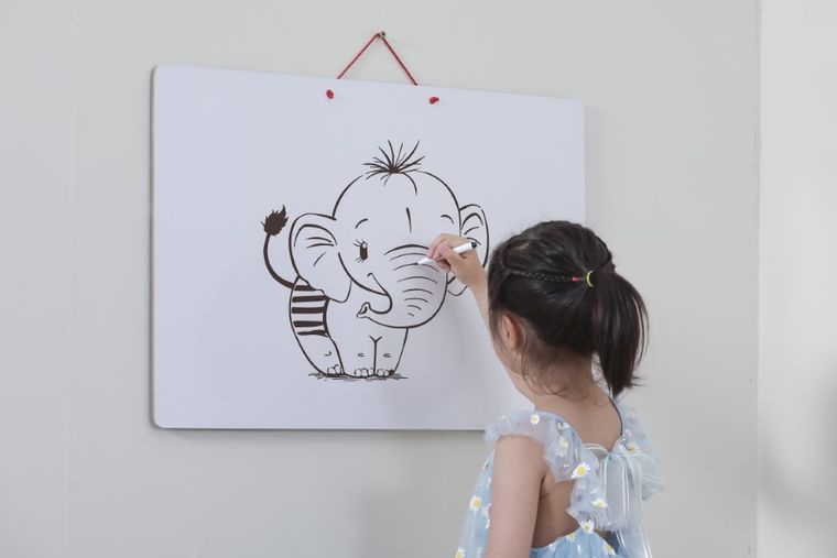 Viga, tablica edukacyjna z magnetyczną mapą świata
