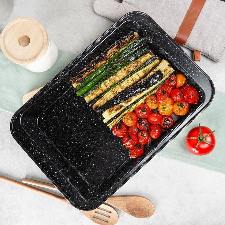 Vilde, brytfanna, granitowa, 37,5-25,5-5 cm