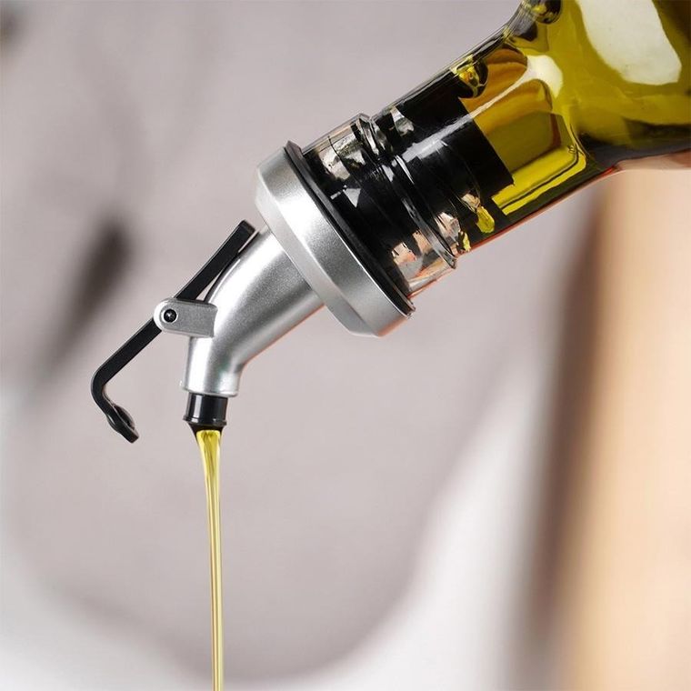 Vilde, butelka na oliwę i ocet, szklana z dozownikiem, 250 ml