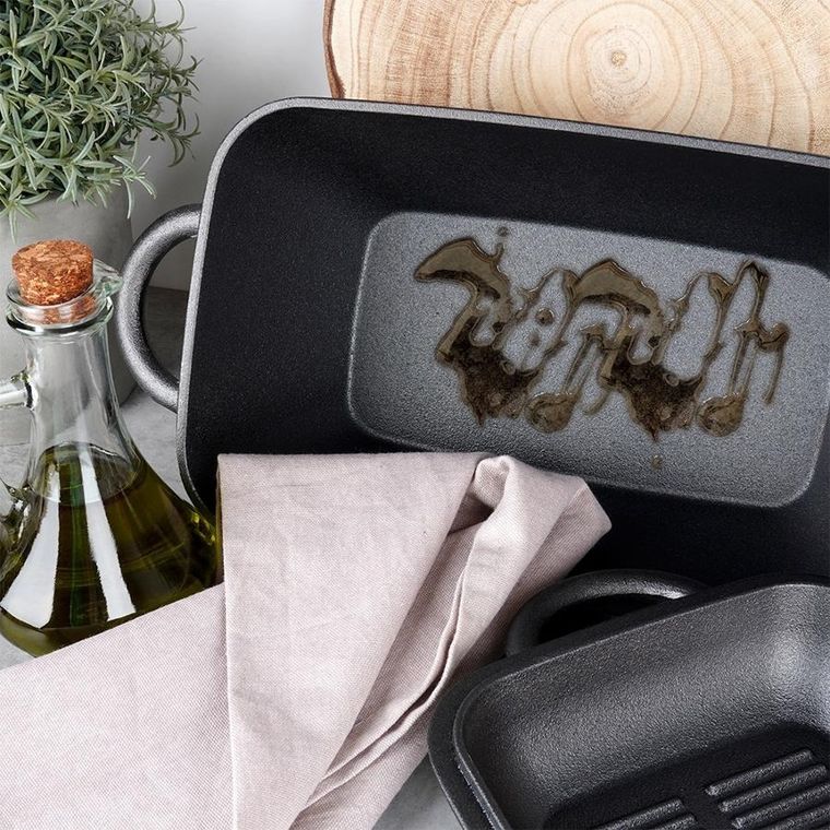 Vilde, Cast Line, brytfanna żeliwna 2w1, 3,5l/1,5l