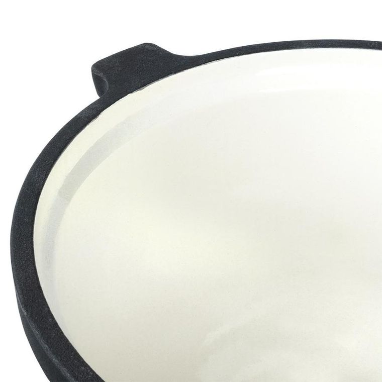 Vilde, Cast Line, kociołek żeliwny emaliowany na nóżkach z pokrywką, 10l