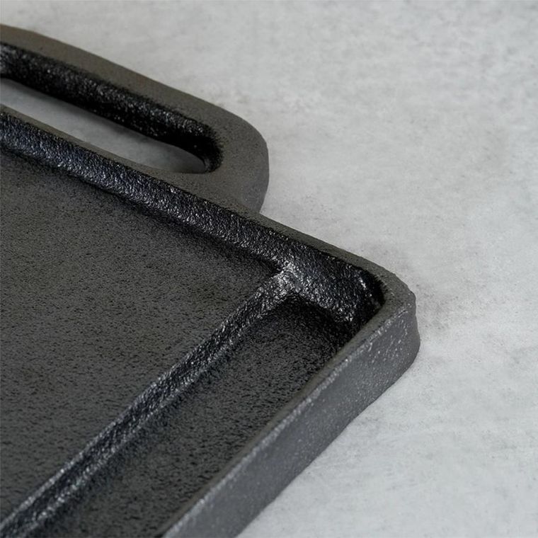 Vilde, Cast Line, płyta żeliwna grillowa dwustronna, 45,5-22,5 cm