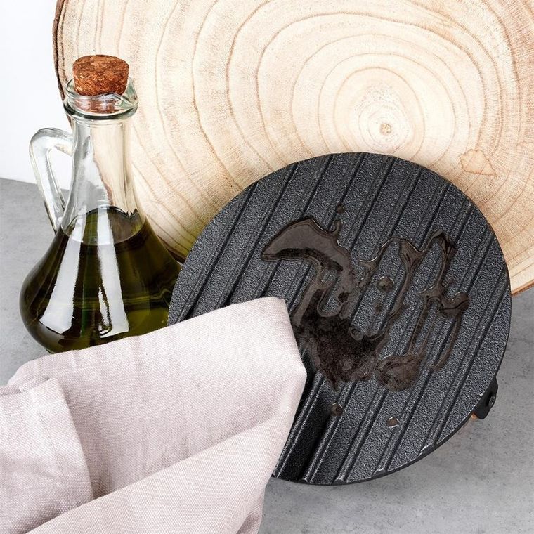 Vilde, Cast Line, prasa do burgerów żeliwna, 17,5 cm