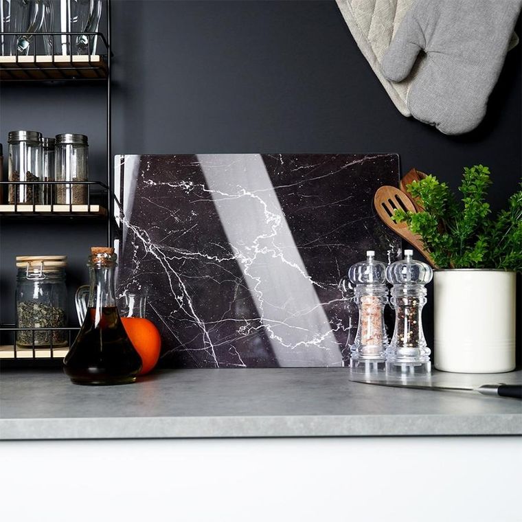 Vilde, deska do krojenia, szklana, 40-30 cm