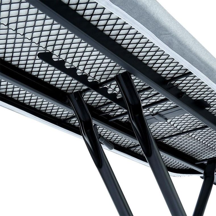 Vilde, deska do prasowania, szara, 130-34-87,5 cm