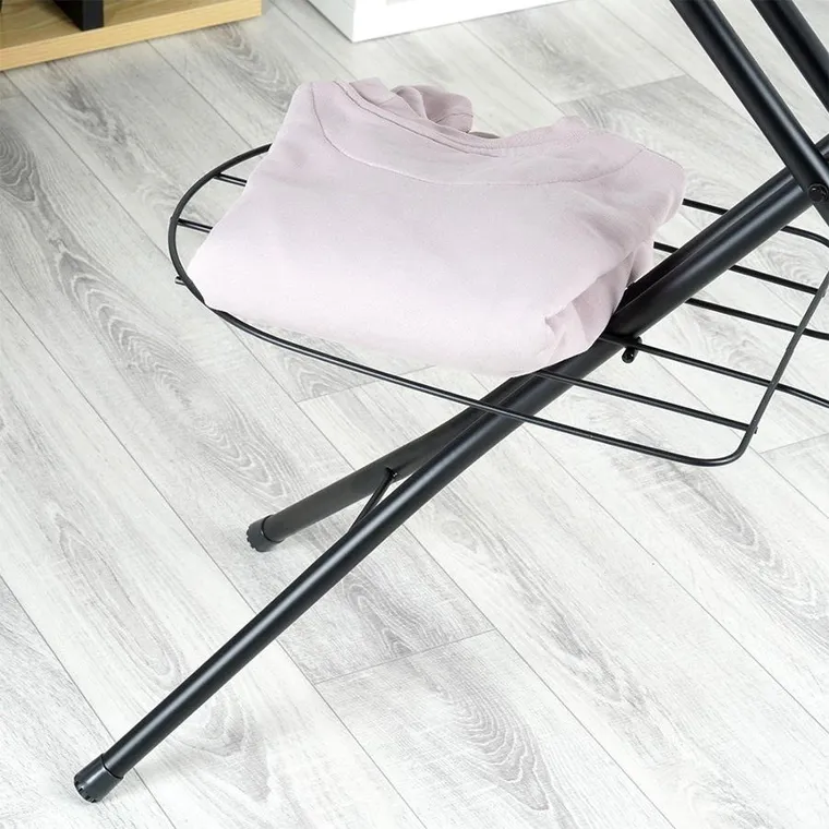 Vilde, deska do prasowania z rękawnikiem, szara, 140-39-92 cm