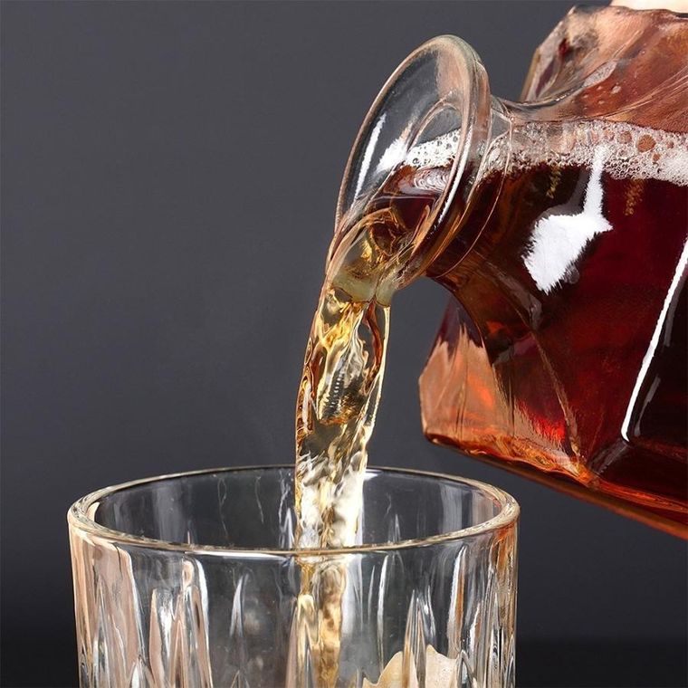 Vilde, karafka do whisky, szklana, 900 ml