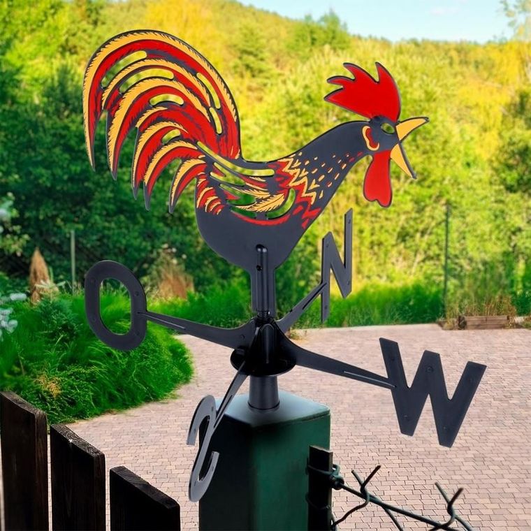 Vilde, kogut pogodowy, róża wiatrów