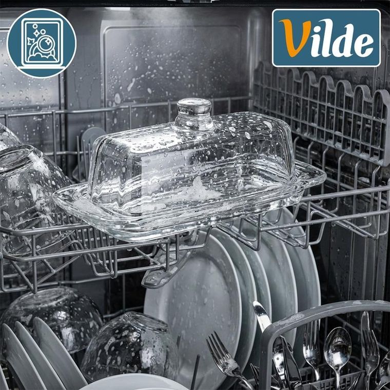 Vilde, maselniczka, szklana, 20-9,5-7,5 cm