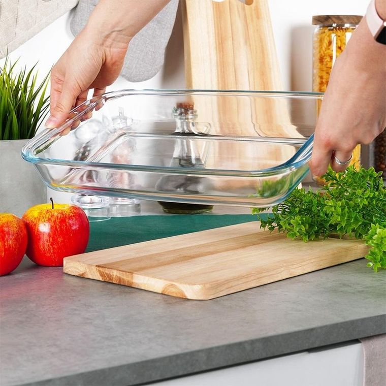 Vilde, naczynie żaroodporne, szklane, 2,2l, 34.5-20,5-5 cm