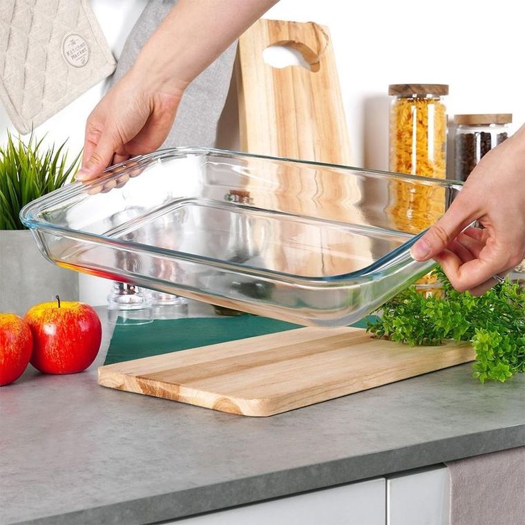 Vilde, naczynie żaroodporne, szklane, 39.5-24-5 cm, 3 l