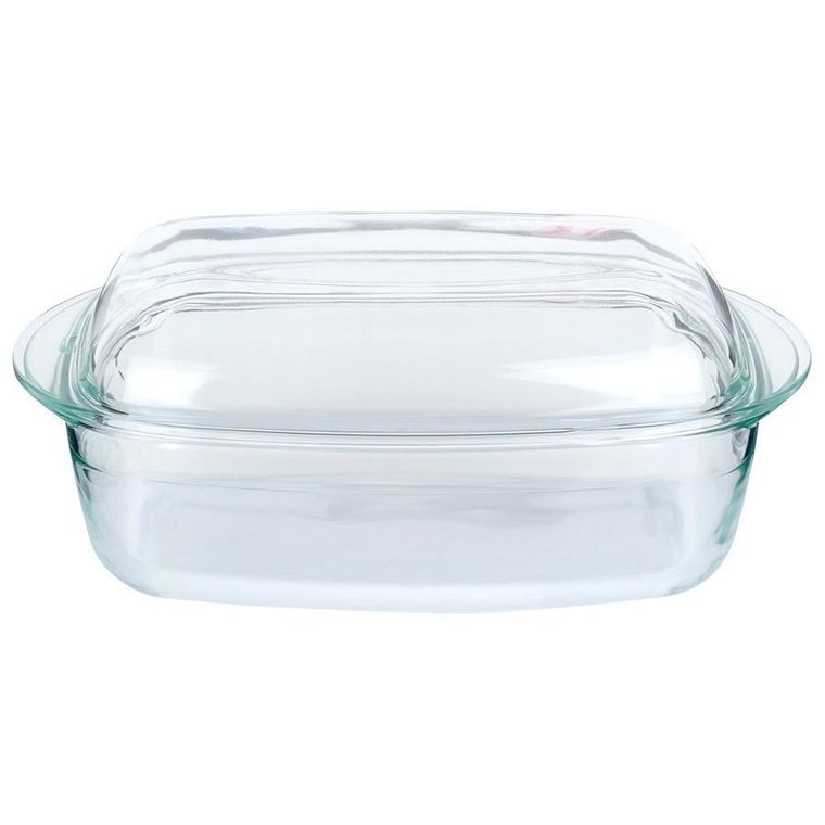 Vilde, naczynie żaroodporne z pokrywką, szklane, 3+1.5 l
