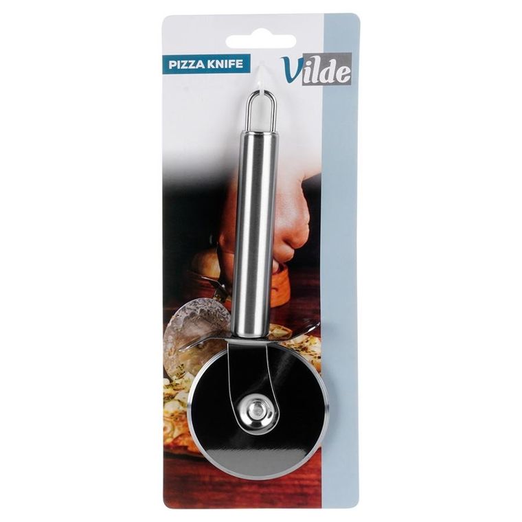 Vilde, nóż do pizzy stalowy, 19 cm