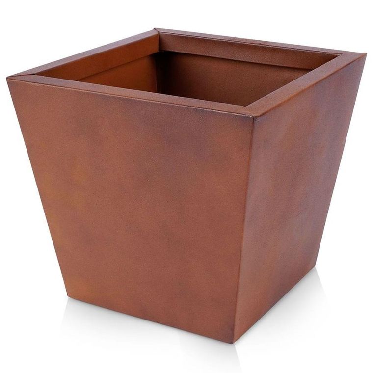 Vilde, osłonka na doniczkę, metalowa, 20 cm