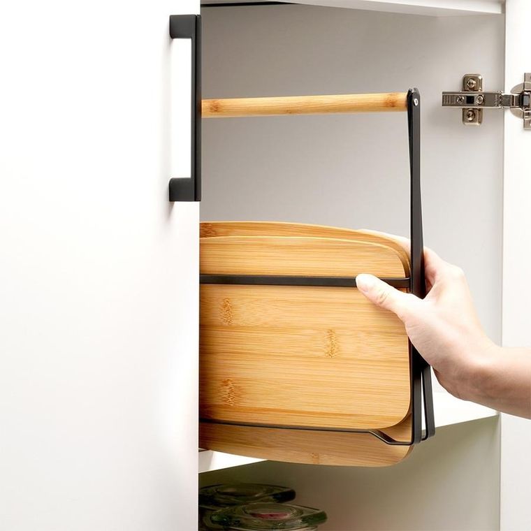 Vilde, patera bambusowa, 2-piętrowa, 28-20-27,5 cm