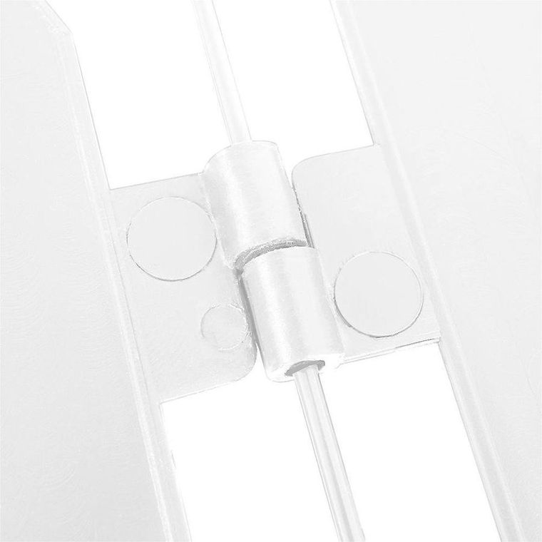 Vilde, płotek ogrodowy biały 30-30 cm 10 szt.