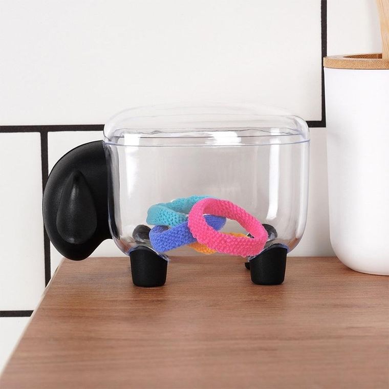 Vilde, pojemnik na patyczki i płatki kosmetyczne, 13 cm