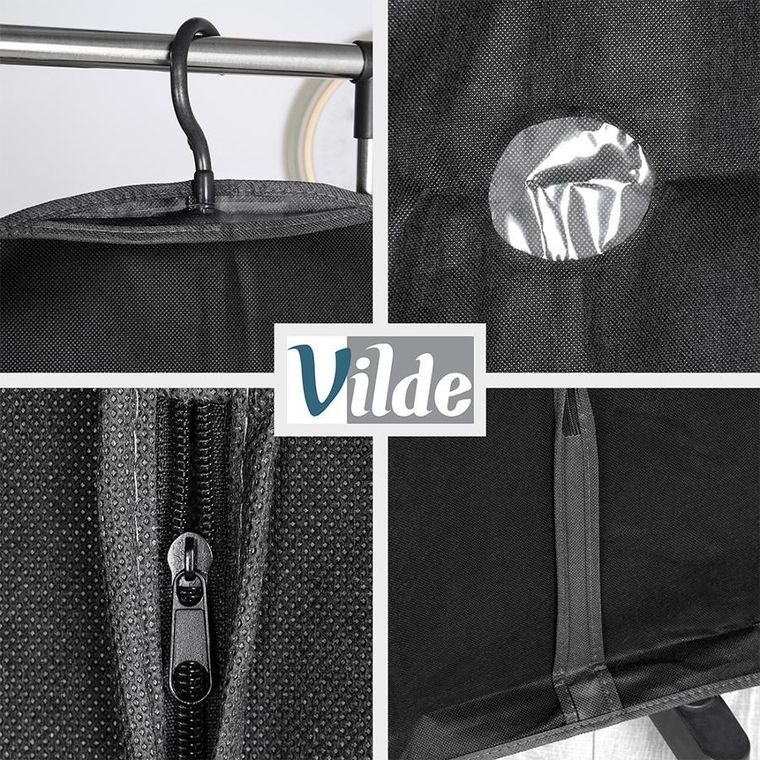 Vilde, pokrowiec na ubrania, 60-150 cm, 2 szt.