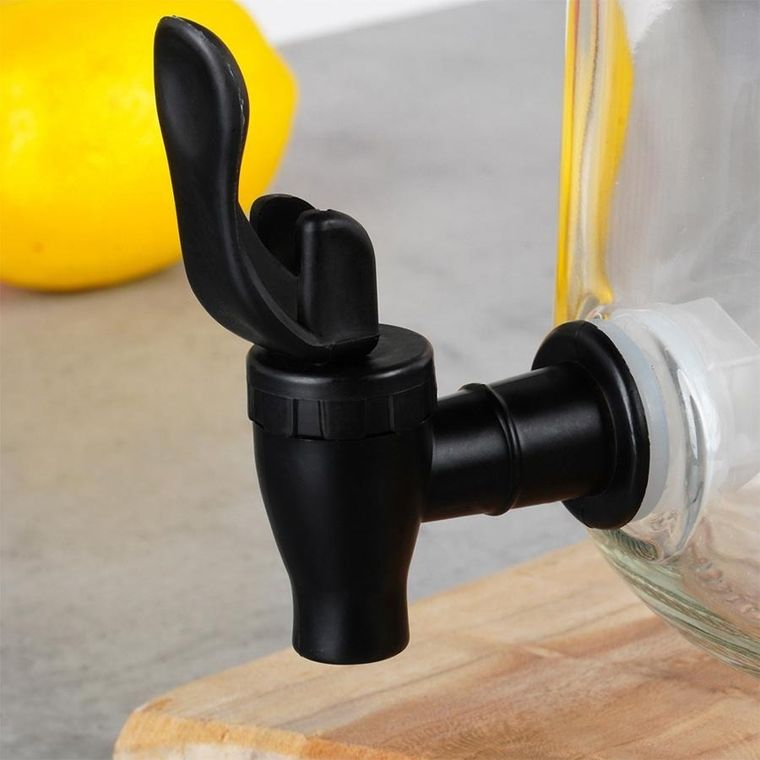 Vilde, słój do napojów z kranikiem, szklany, 3.2 l