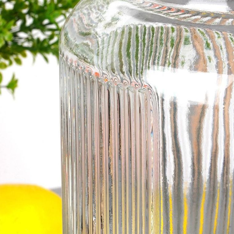 Vilde, słój do napojów, z kranikiem, szklany, 6,2l