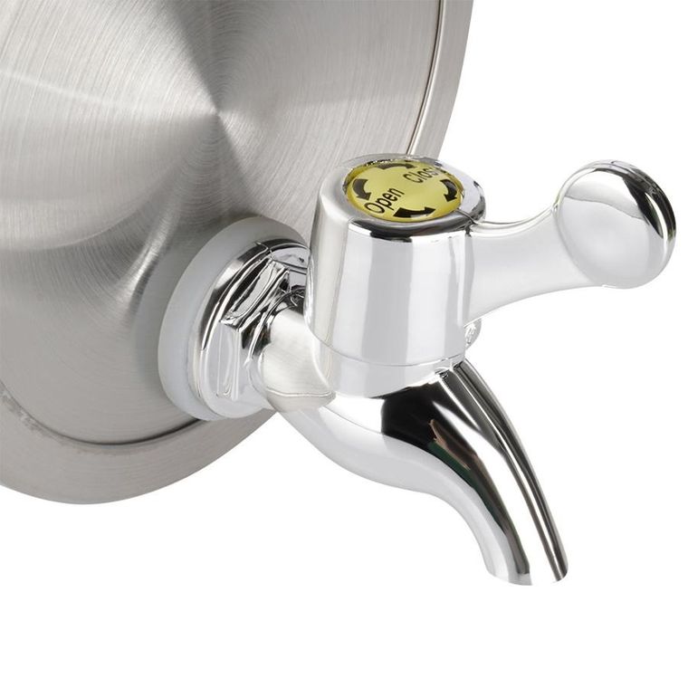 Vilde, słój do napojów z kranikiem, szklany, do lodówki, 3,3l