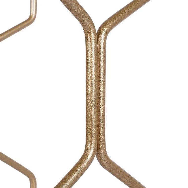 Vilde, stojak metalowy na wino, 8 butelek, 23-11-48 cm