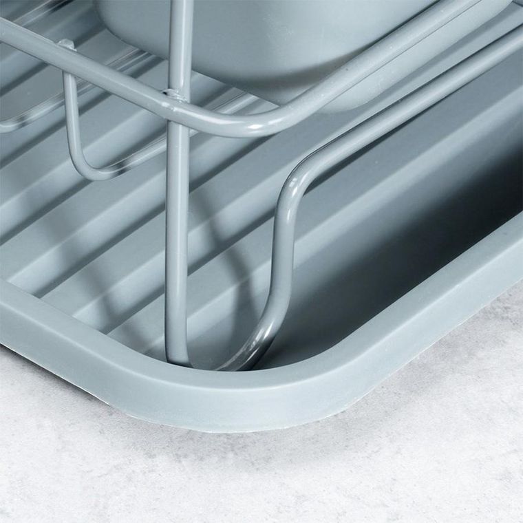 Vilde, suszarka na naczynia, szara, 42,5-32-14,5 cm