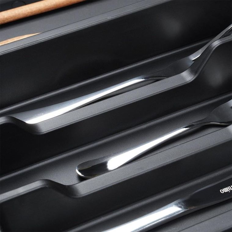 Vilde, wkład na sztućce do szuflady, rozsuwany, 33-56,5-37,5 cm