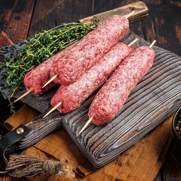 Vilde, wykałaczki drewniane do szaszłyków, 50 szt., 35 cm