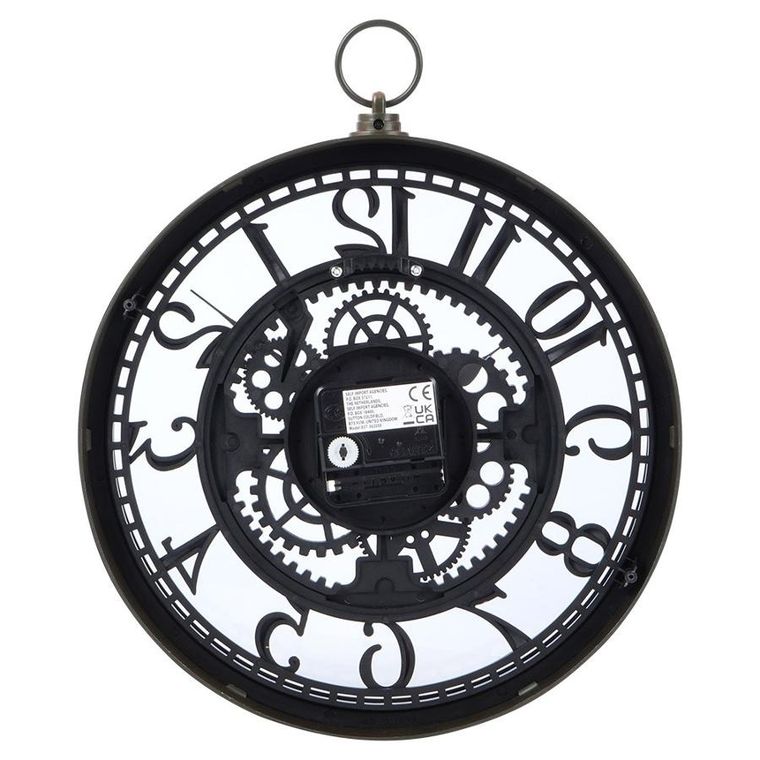 Vilde, zegar ścienny, brązowy, 26.5 cm