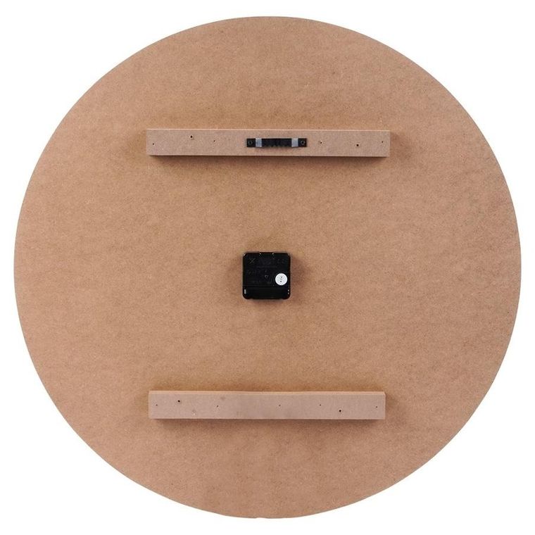 Vilde, zegar ścienny, brązowy, 60 cm