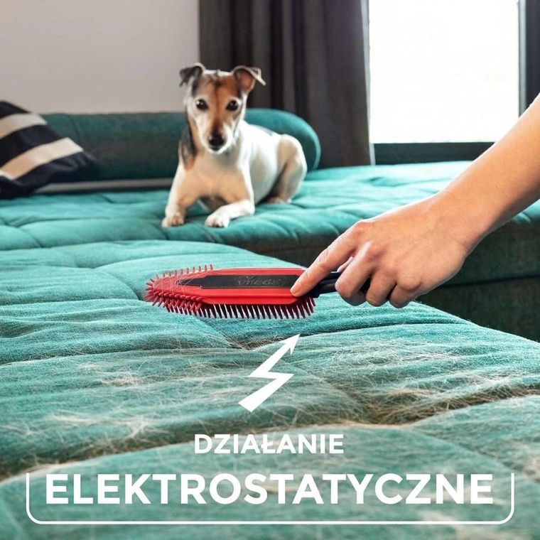 Vileda, szczotka elektrostatyczna do sierści i włosów, Pet Pro
