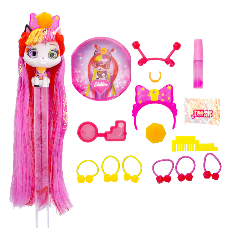 Vip Pets, kotek, figurka do stylizacji fryzur