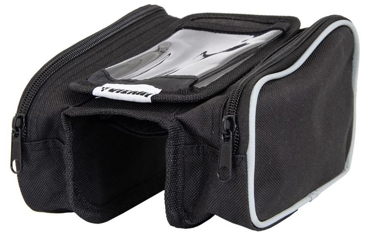 Vizari, torba rowerowa na ramę, z etui na telefon