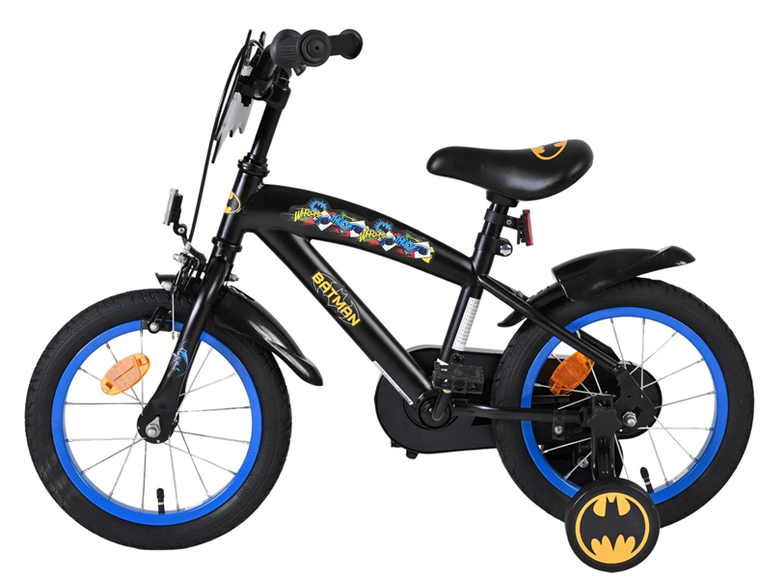 Volare, Batman, rower, czarno-niebieski, 14"