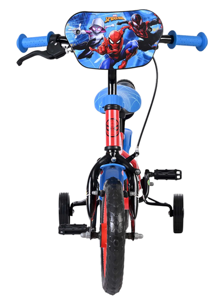 Volare, Spider-Man, rower, czerwono-niebieski, 12"